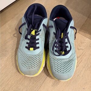 Easy Spirit  Light Blue and Navy Athletic Sneakers Womens 8.5